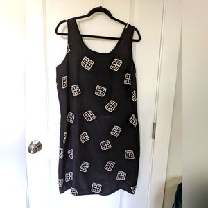 Plymouth Silk Shift Dress